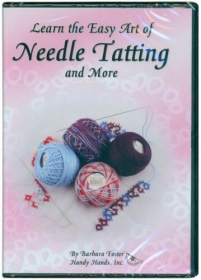 Learn the Easy Art of Needle Tatting and More DVD by Barbara Foster