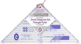 Small Full Triangle Diagonal Set Ruler