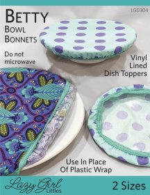 Betty Bowl Bonnets - Littles Pattern by Lazy Girl Designs
