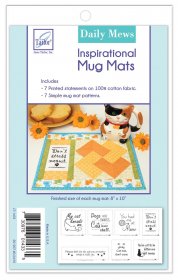 Inspirational Mug Mats - Daily Mews - June Tailor