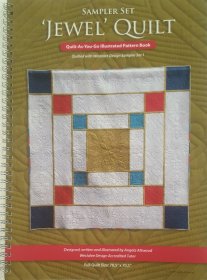 Jewel Quilt Book using Sampler Set by Angela Attwood