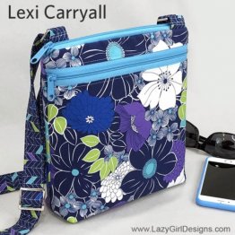 Lexi Carryall Bag Pattern - Lazy Girl Designs