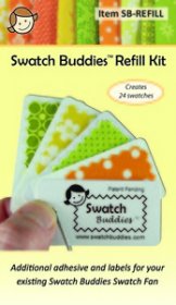 Swatch Buddies Refill Kit - 24 Pack Adhesive and Labels