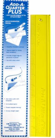 Add-A-Quarter Plus 12" Ruler