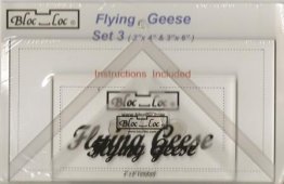 Bloc Loc Flying Geese Square Up Ruler Set 3