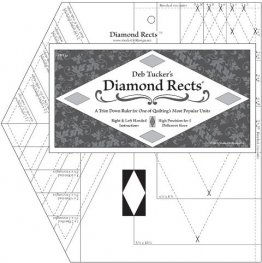 Diamond Rects Ruler by Deb Tucker