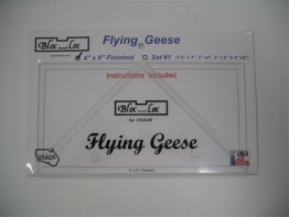 Bloc Loc Flying Geese Square Up Ruler 4" x 8"