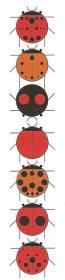 A Ladybug Sampler Wall Hanging Pattern by Keri Duke
