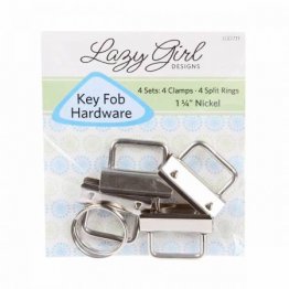 Key Fob Hardware - Lazy Girl Designs