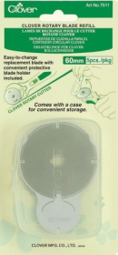 Replacement Blades 60mm by Clover 5 piece pack