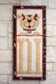 Dog Gone It!!! Wall Hanging Pattern - Pieceful Designs