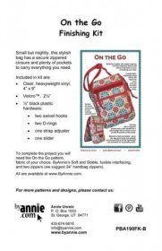 On the Go Bag Pattern Finishing Kit - By Annie