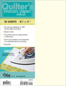 Quilter's Freezer Paper Sheets - 30/pkt