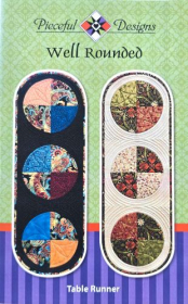 Well Rounded Table Runner Pattern - Pieceful Designs