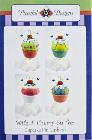With a Cherry on Top – Cupcake Pin Cushion Pattern