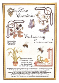 Embroidery Favourites - Sue Box Creations