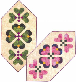 Lucky Hearts Table Runner by Southwind Designs