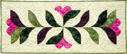 Sweetheart Table Runner by Annette Ornelas
