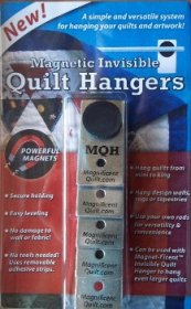 Magnetic Invisible Quilt Hanger 5 Piece Kit