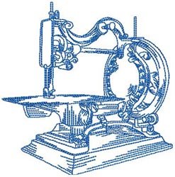Antique Sewing Machines by Julie Hall