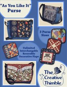 "As You Like It" Purse Pattern - The Creative Thimble