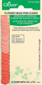 Flower Head Pins by Clover - Card