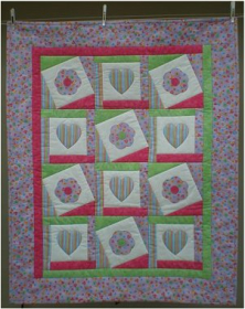 Hearts and Flowers Quilt Pattern - The Sewing Revolution