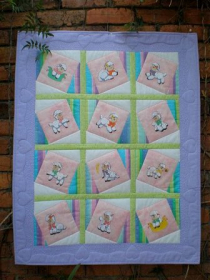 Playful Little Lamb Quilt Pattern - The Sewing Revolution
