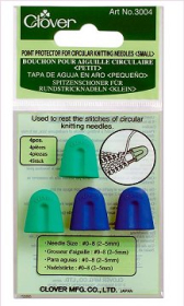 Point Protector For Circular Knitting Needles (Small) by Clover