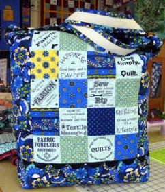 Things Quilters Really Think Tote Pattern/Panel combo