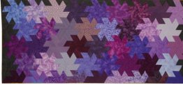 Westalee - Spinning Half Hexagon Quilt by Leonie West