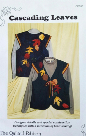 Cascading Leaves Vest from The Quilted Ribbbon