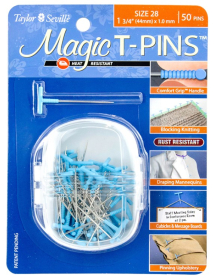 Magic T-Pins in Designer Case T-Pins Size 28 50/pkt by Taylor Seville