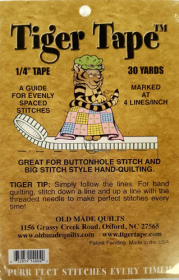 Tiger Tape™ ¼" - 4 lines per inch 30yd roll