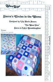 Sierra's Circles in the Waves Quilt - by Lily Marie Amaru