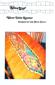 Wave Table Runner - by Lily Marie Amaru