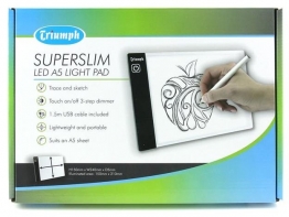 Triumph A5 Super Slim LED Light Pad with USB
