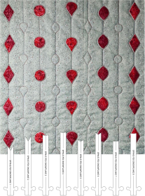 Westalee Design Edge to Edge Snowflake Keys