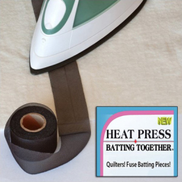 HEAT Press Batting Together - Black 10yd