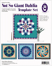 Marti Michell's Not So Giant Dahlia Template Set