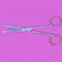 Fabric & Lace Trimming Scissors Left Handed 5 1/2" Havel's 43022