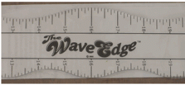 The Wave Edge Ruler 16"