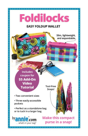 Foldilocks Easy Foldup Wallet - By Annie