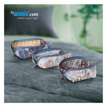 Drop Zone Zippered Tray Trio Pattern - By Annie