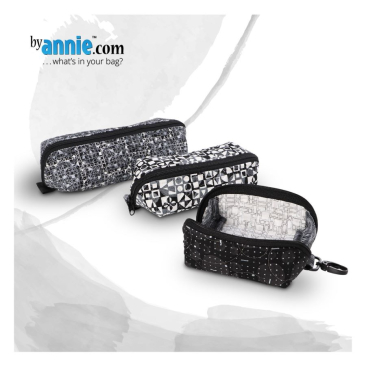 Drop Zone Zippered Tray Trio Pattern - By Annie