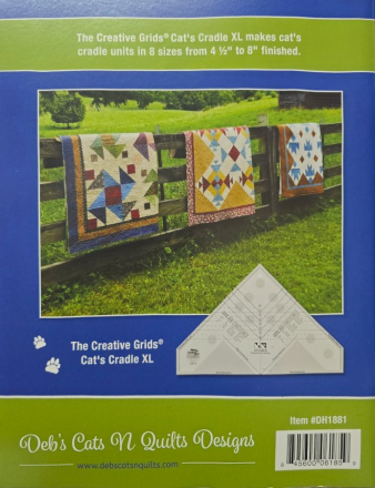 Deb's Cats N Quilts Designs Catitude XL