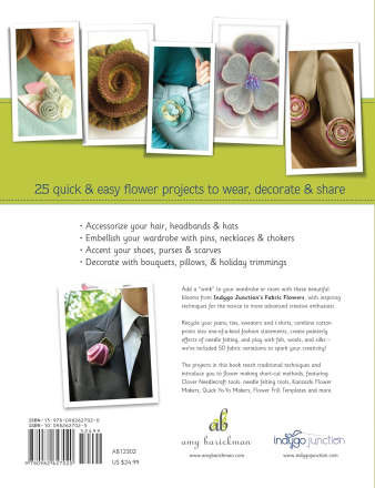 Fabric Flowers by Amy Barickman