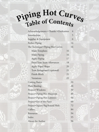 Piping Hot Curves by Susan K. Cleveland