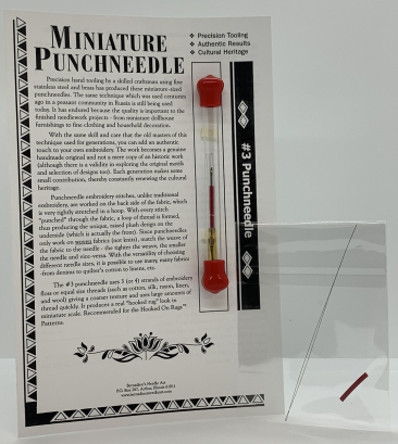 Miniature #3 Punchneedle by Bernadine's Needle Art