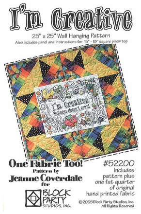 I’m Creative Pattern/Panel